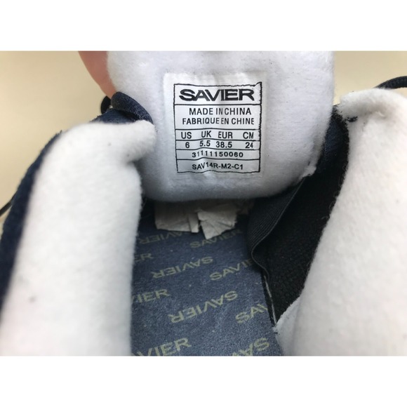 Vtg Savier Brian Anderson Standard Skateboarding Shoes Mens 6 2000s Y2K NEW Blue - Picture 14 of 14